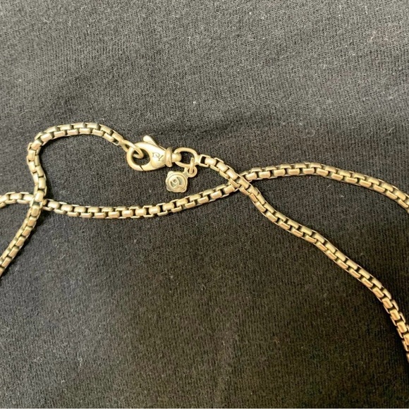 David Yurman DY Logo Station Necklace - Picture 2 of 5